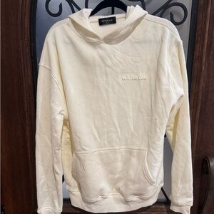 White Fox Boutique Cream Hoodie